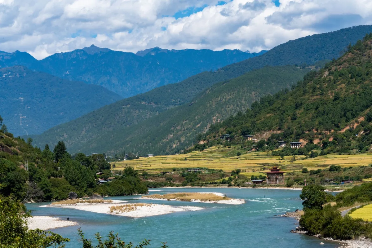 Ura Valley, Bumthang, Bhutan Nature Landscape